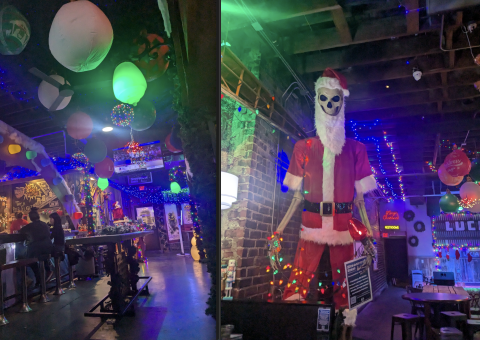 Snowed Inn, Lucia's Christmas-themed popup resteraunt